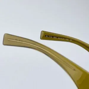 Saint Laurent SL713 004 BRAND NEW Sunglasses Acid Green Brown Rectangle Unisex Saint Laurent | Accessories | Saint Laurent Sl73 04 Brand  main image 3
